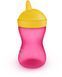 Чашка-непроливайка з твердим носиком, рожева для дітей, Philips AVENT, 18 міс+