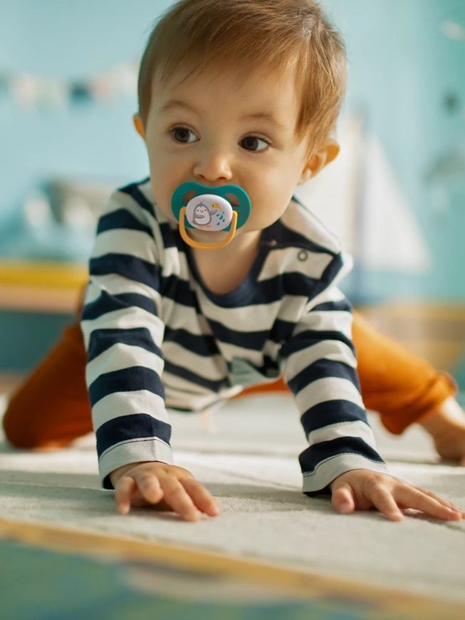 Пустушка Ultra Air "Animal" для хлопчика, Philips AVENT, 6-18 міс фото