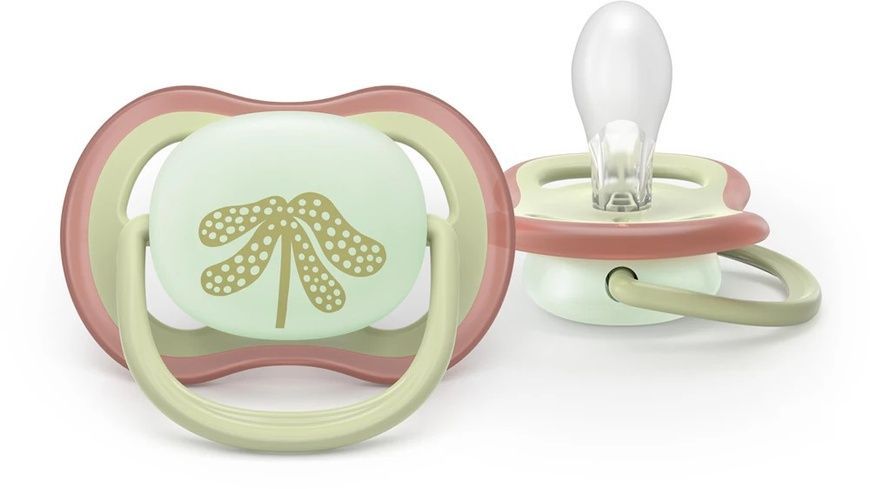 Пустушка Ultra Air Нічна для немовлят, PHILIPS Avent, 6-18 міс фото