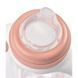 Поїльник навчальний 2-в-1 рожевий для немовлят, Beaba, 210 мл