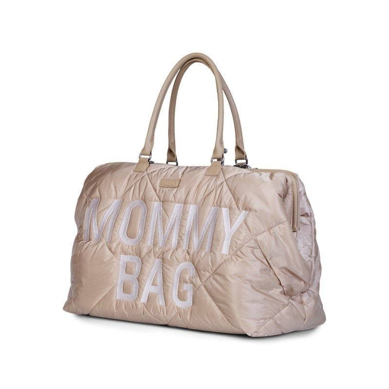 Сумка Mommy bag puffered beige, Childhome фото