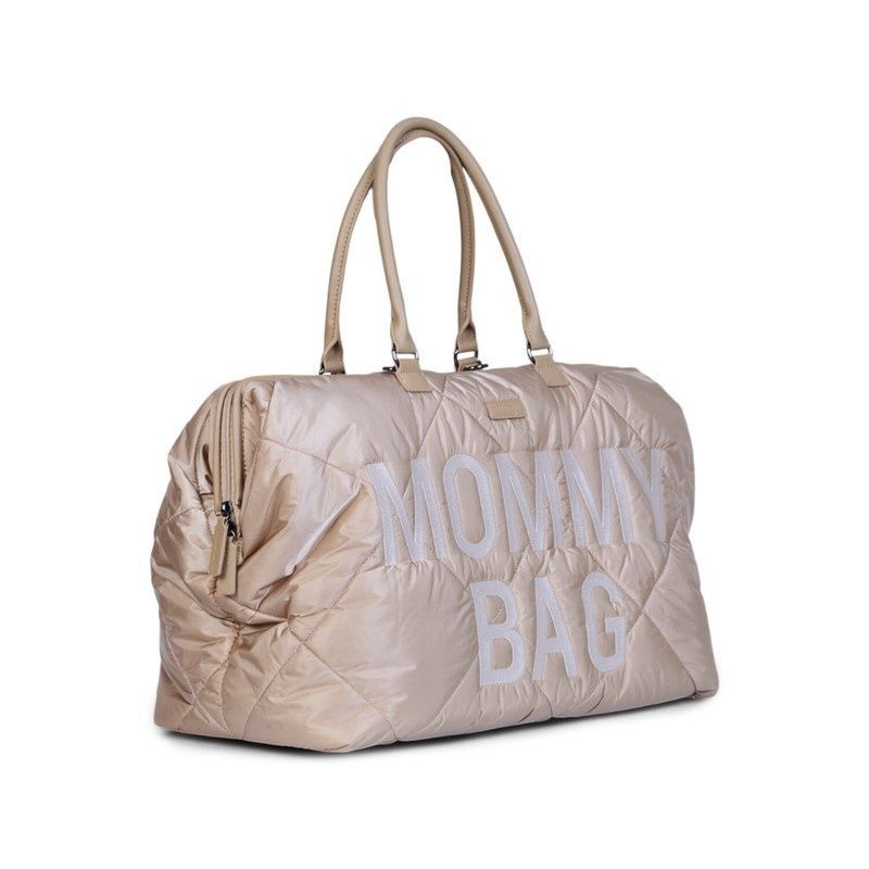Сумка Mommy bag puffered beige, Childhome фото