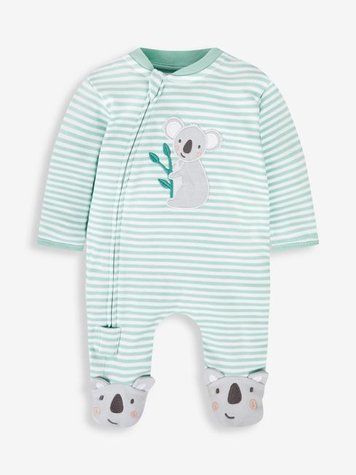 Чоловічок з аплікацією коала для немовлят, JoJo Maman Bebe, newborn фото