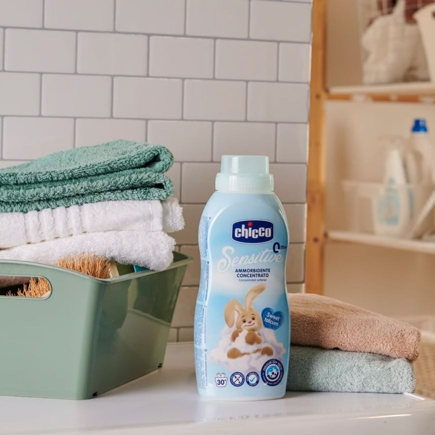 Смягчитель тканей "Sensitive Sweet Talcum", Chicco, 750 мл фото