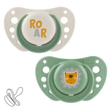 Пустушка Physioforma Air силіконова 2шт. для немовлят, Chicco, 2-6 міс фото