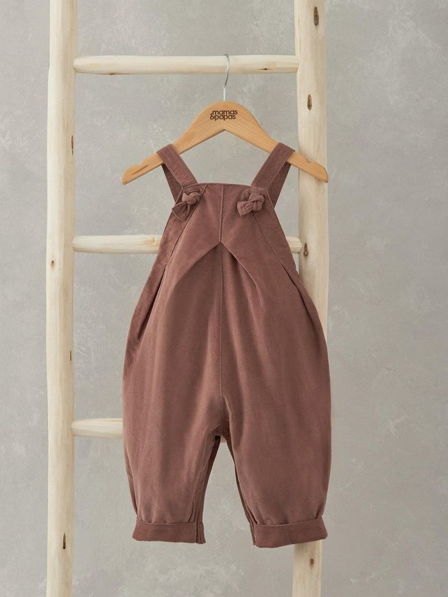 Комбинезон розово-кирпичный для девочки, Mamas Papas, 6-9 мес фото