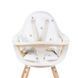 Подушка к стульчику для кормления Evolu hearts, Childhome