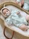 Боди мятное с белыми медведями для младенцев, Koala Bebe, 1-3 мес