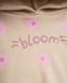 Костюм на флісі: світшот з капюшоном бежевий у рожеву квітку bloom та рожеві штани для дівчинки, Tuffy, 6-9 міс