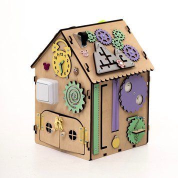 Бізібудинок дитячий Натуральний Маленький, JOY TOY фото