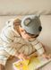 Шапка сіра коала тепла для немовлят, Koala Bebe, 6-12 міс