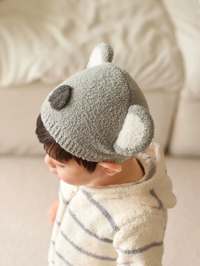 Шапка сіра коала тепла для немовлят, Koala Bebe, 6-12 міс фото