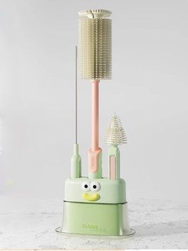 Набор ершиков для чистки бутылочек зеленый, Bee Doll фото