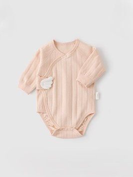 Боді рожеве на запах в рубчик Янгол для немовлят, Koala Bebe, newborn фото