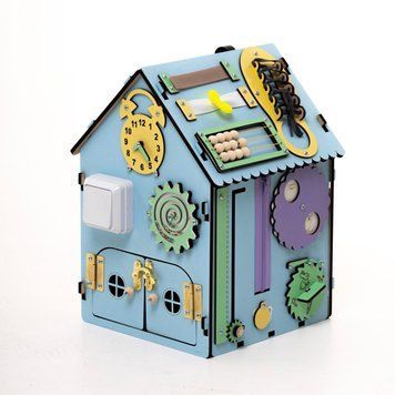 Бізібудинок дитячий Блакитний Маленький, JOY TOY фото
