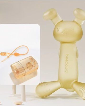 Зубогрызка детская желтая, Bee Doll фото