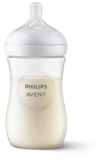 Пляшечка для годування Natural Природний потік для немовлят, Philips AVENT, 260 мл фото