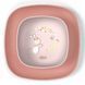 Набір тарілок "Dish Set" рожевий для дітей, Chicco, 12 міс+