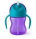 Чашка с трубочкой для девочки, Philips AVENT, 210 мл, 9 мес
