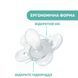 Пустушка Physio Comfort силіконова 2шт. для хлопчика, Chicco, 2-6 міс
