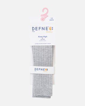 Гольфи у рубчик сірі для дівчинки, Defne, 1-3 роки фото