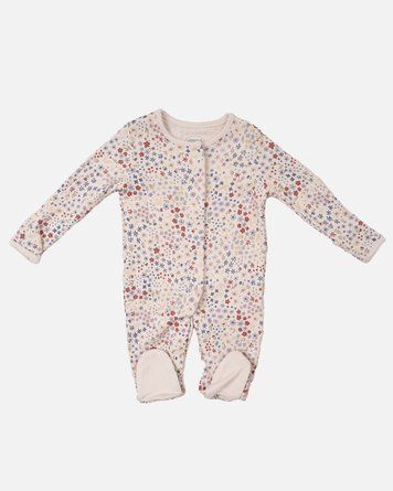 Человечек с цветами, синие птички для девочки, Mamas Papas, 3-6 мес фото