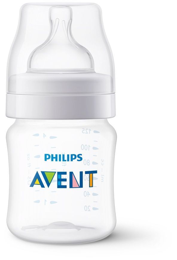 Пляшечка для годування Анти-Колік для немовлят, Philips AVENT, 125 мл фото