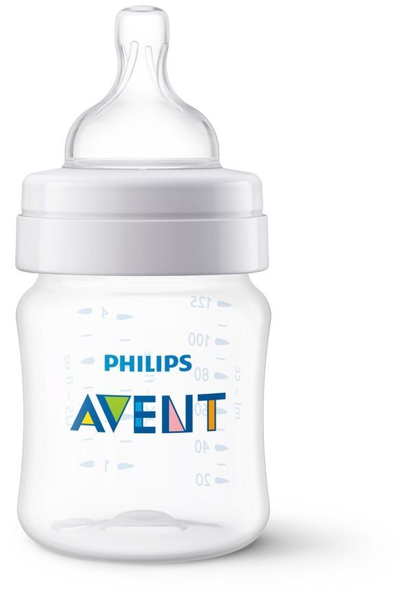 Пляшечка для годування Анти-Колік для немовлят, Philips AVENT, 125 мл фото