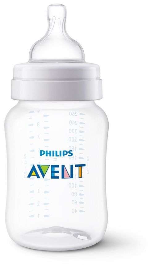 Пляшечка для годування Анти-Колік для немовлят, Philips AVENT, 260 мл фото
