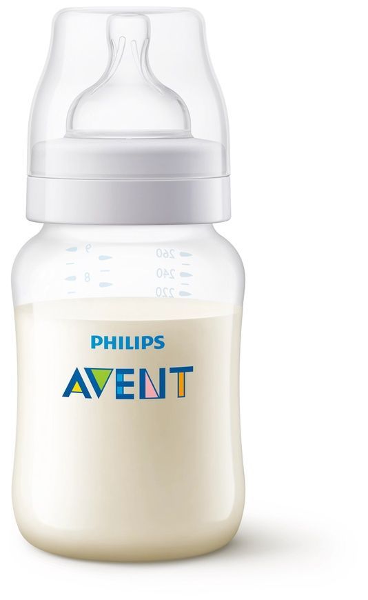 Пляшечка для годування Анти-Колік для немовлят, Philips AVENT, 260 мл фото