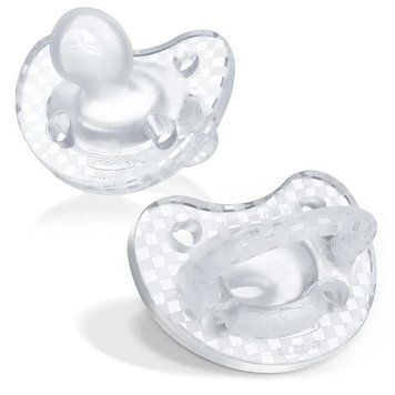 Пустышка Physioforma Crystal силиконовая 2шт. для младенцев, Chicco, 6-16 мес фото
