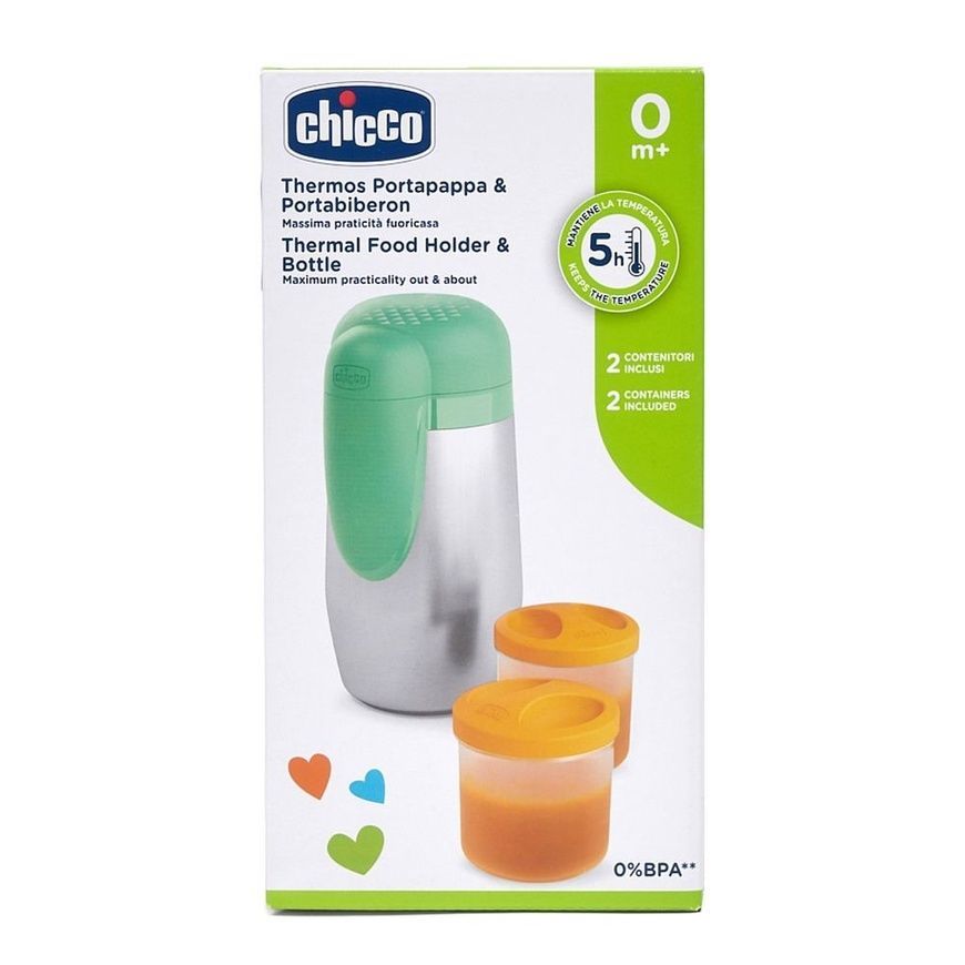 Термос &ndash; контейнер для детского питания, Chicco, 250 мл фото