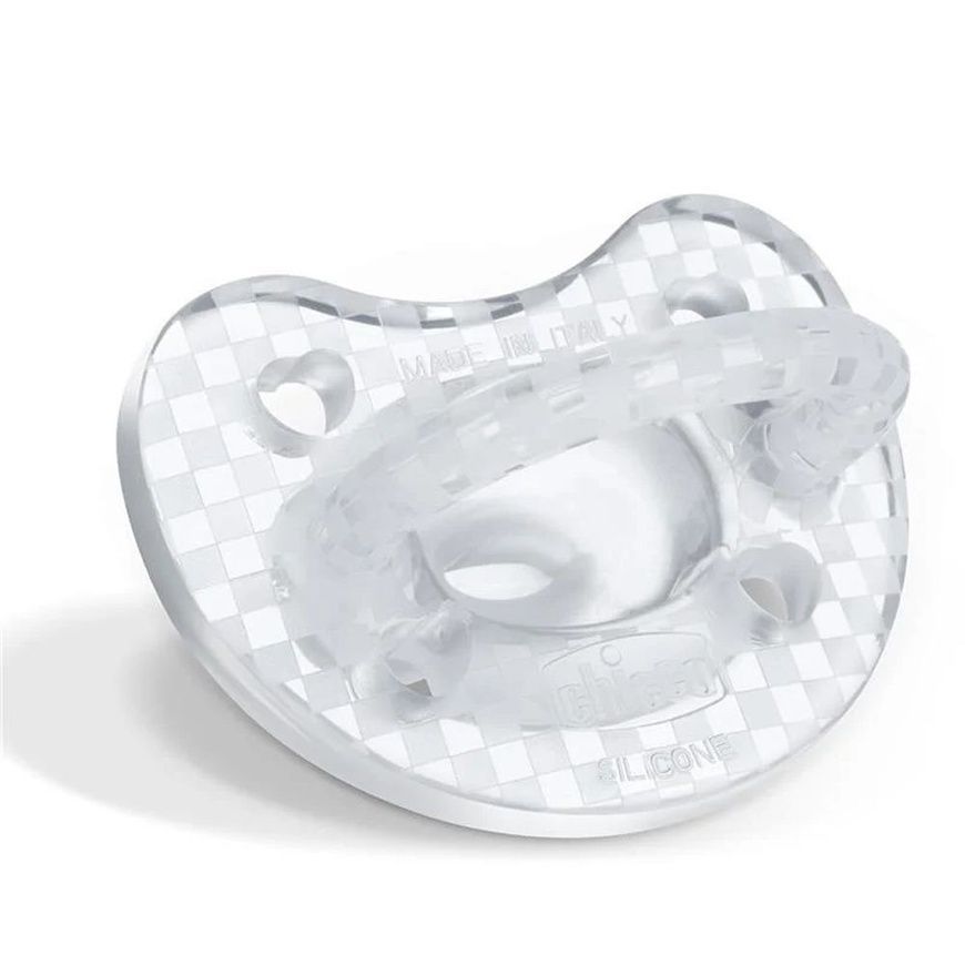 Пустышка Physioforma Crystal силиконовая 2шт. для младенцев, Chicco, 6-16 мес фото