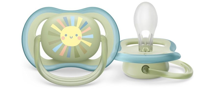 Набор для новорожденных Philips Avent Natural Природный Поток бутылочка 125 мл + пустышка Ultra Air фото
