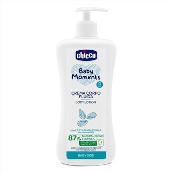 Лосьон детский для тела Chicco Baby Moments с миндальным молочком, 500 мл фото