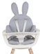 Подушка универсальная к стульчику для кормления rabit, grey, Childhome