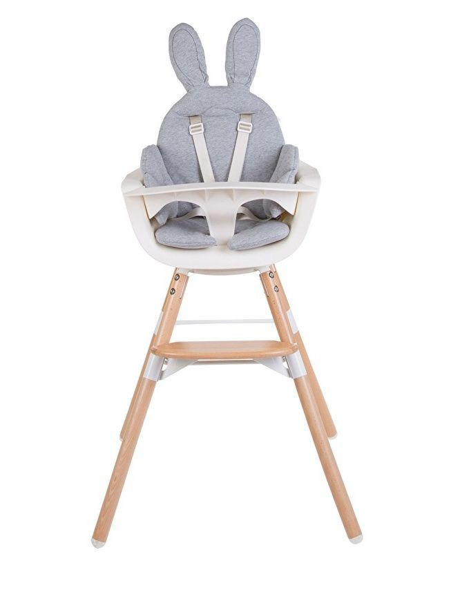 Подушка универсальная к стульчику для кормления rabit, grey, Childhome фото