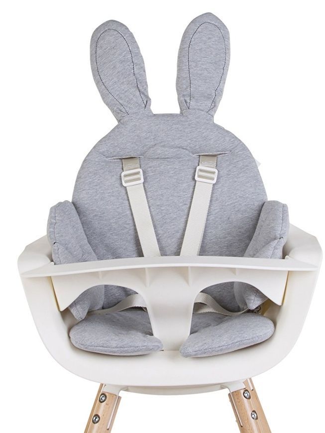 Подушка универсальная к стульчику для кормления rabit, grey, Childhome фото