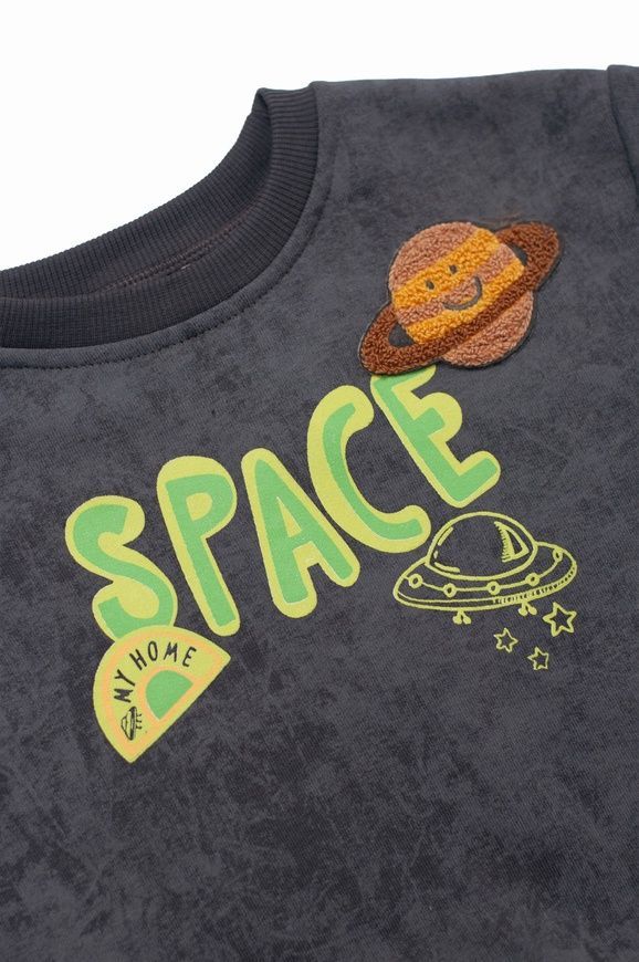 Костюм графітовий з космосом space для хлопчика, Tuffy, 4-5 років фото