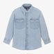 Рубашка голубая деним для мальчика, Tommy Hilfiger, 2 года