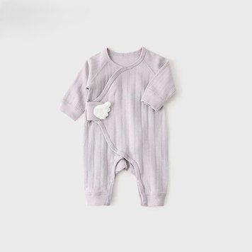 Человечек лиловый на запах в рубчик Ангел для младенцев, Koala Bebe, 1 мес фото