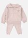 Костюм на флисе бежевый: свитшот half-zip и штаны для младенцев, Bebico, 6-9 мес