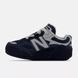 Пинетки синие на шнуровке для младенцев, New Balance Kids, 17