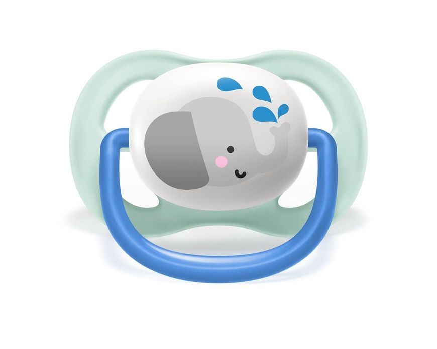 Пустушка Ultra Air "Animal" для хлопчика, Philips Avent, 0-6 міс фото