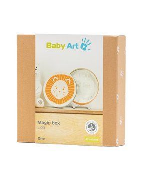Магическая коробочка львенок с отпечатками для младенцев, Baby Art фото