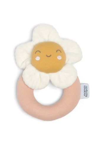 Игрушка мягкая ромашка кольцо для младенцев, Mamas Papas фото
