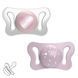 Пустышка Physioforma Micro силиконовая 2шт. для девочки, Chicco, 0-2 мес