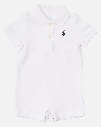 Ромпер білий для хлопчика, Ralph Lauren, 3 міс фото