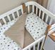 Сменная постель Baby Dream Stars бежевый для младенцев, MSonya