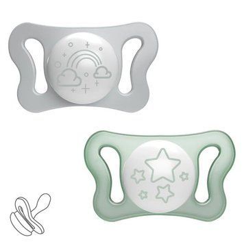 Пустушка Physioforma Micro силіконова 2шт. для немовлят, Chicco, 0-2 міс фото